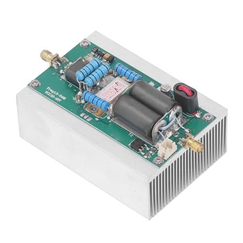 FTVOGUE Amplificador de Potencia de Onda Corta, Amplificador Lineal HF RF de 30 W con Disipador de Calor y Conector Hembra SMA, para Radioaficionado Control Remoto de Onda Corta
