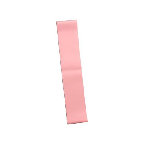 KIXZSAZ Banda elástica portátil para pies de ballet. Equipo profesional. Banda elástica que mejora la flexibilidad de los bailarines. Resistencia portátil para pies de, Rosa claro, 500x50x0.7 mm