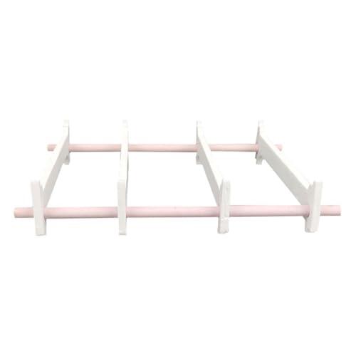kesurpae Varilla de quemado de fácil instalación, soporte resistente, soporte para colgar joyas de cerámica. resistente a altas temperaturas, herramienta para hornear joyas,