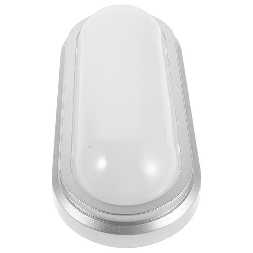 PAMINGONO Luz LED para Ducha y Sala de Vapor, Lámpara de Plástico Resistente al Calor Instalación Múltiple y Fácil para Iluminación del Baño