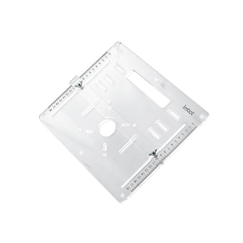 KTUXZCI Herramientas de carpintería con placa de corte y herramienta de medición. Banco de trabajo doméstico fácil de abrochar y desmontar en cualquier momento. Placa base de, Claro, l