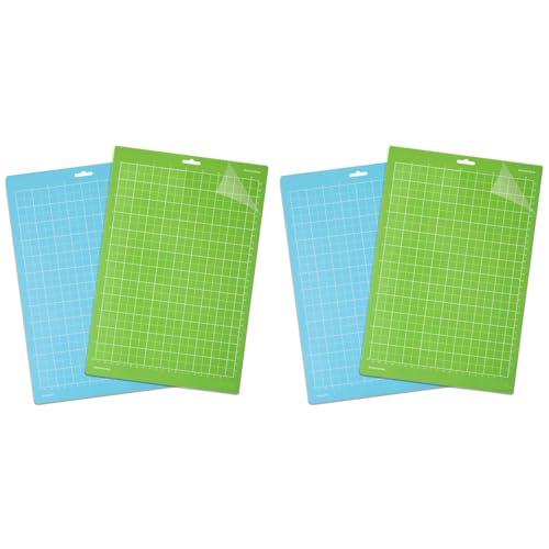 YGBWAOV 4x Tapete de Corte para Joy Xtra, Juego de Tapetes de Corte de Agarre Ligero y Agarre Estándar de 8,5x12 Pulgadas, para Accesorios Joy Extra,B