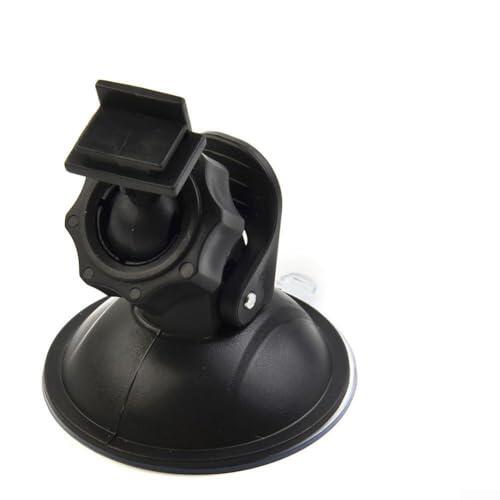 Soporte para grabadora de coche con soporte de ventosa giratorio de 360 grados para cámara de salpicadero que proporciona una fijación fiable y ángulos de visión ajustables