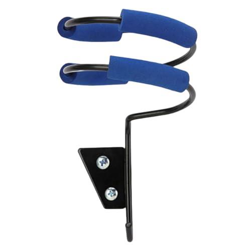 MAGICLULU Soporte para Secador de Pelo de Hierro con Gancho Resistente y Esponja, Organizador de Pared para Baño y Uso en Casa, Accesorio Práctico para Secador de Cabello