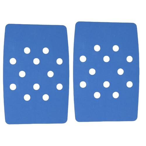 Denash Cojín Acolchado Impermeable para Banco de Ducha para Personas Mayores, Alfombrilla Antideslizante para Taburete de Baño, Cómodo Cojín para Asiento para Personas Mayores, 2 uds.