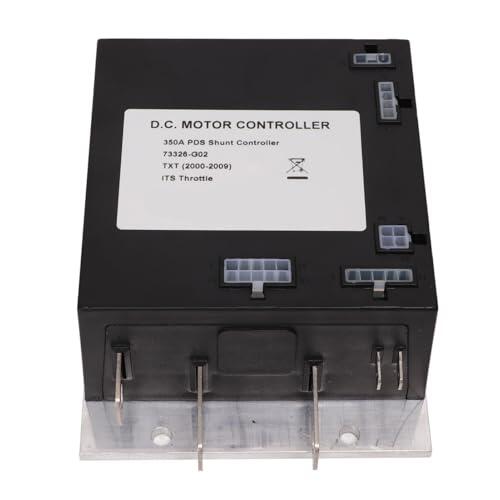 Halearo Controlador de Motor de Carrito de Duradero, 36V, 350A, para Carrito de Eléctrico EZGO TXT PDS 2000-2009, Alta Confiabilidad, ABS, Metal, Negro