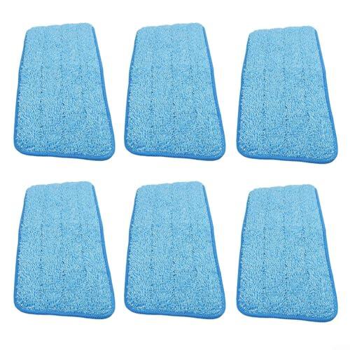 Almohadillas de microfibra para todas las fregonas de pulverización, cabezales planos lavables, almohadillas de limpieza reutilizables para plumeros de suelos duros, accesorios de limpieza profunda