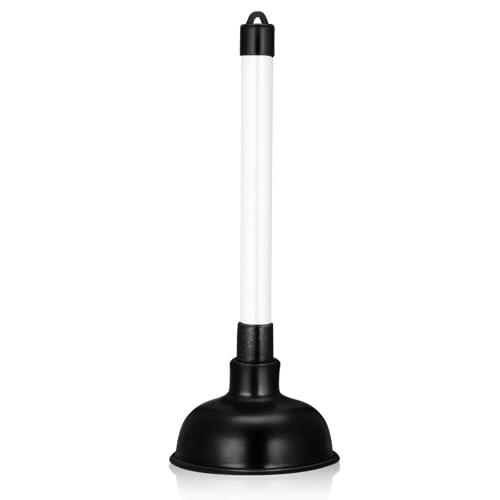 KONTONTY Plunger Multifunción para Desatascar Tuberías y Desatascador de Inodoros Potente Succión y Material de Plástico y Goma para Baño y Cocina