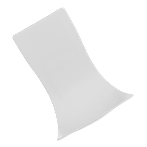 Artibetter 1pieza Bandeja Dispensadora de Jabón Antifugas de Plástico Abs Ligera y Resistente Fácil de Instalar y Limpiar para Cocina y Baño Soporte para Esponja y Montaje Pared Color Blanco