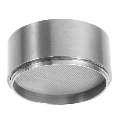CHICAMPERA Cedazo de Suelo de Acero Inoxidable de 5 Cm para Laboratorio, Malla Fina para Filtrar Partículas y Células, Fácil de Limpiar, Uso Experimental