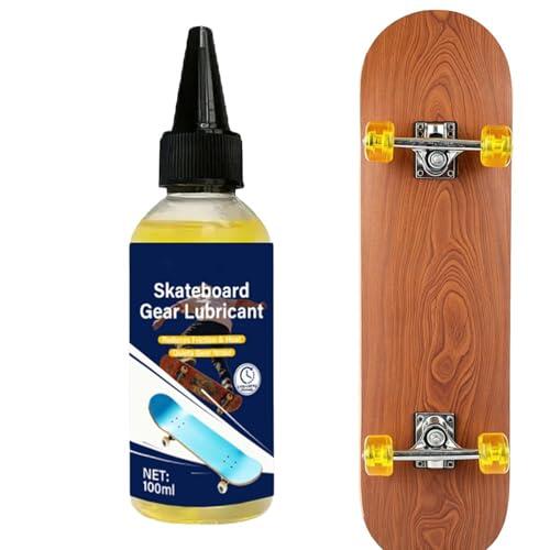 Generisch Lubricante lubricante para rodamientos de monopatín, 100 ml, lubricante para viajes, para patines, patinetes, monopatines, parques, patios, jardines, mujeres
