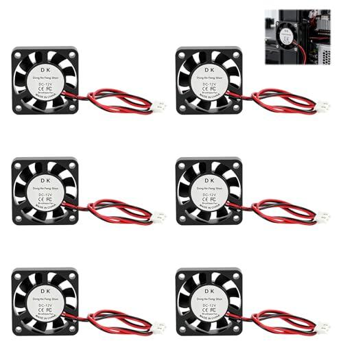 Optimización Térmica Eficiente: Pack de 6 Ventiladores XiDeShop 4010 de 12V