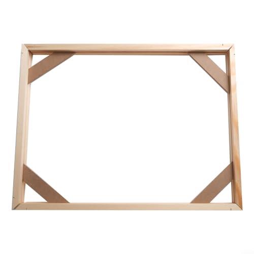 Marco de fotos de madera, para lienzo, pinturas, pósteres, impresiones decorativas, para colgar en la pared, montaje en exhibición (20 x 30 cm)