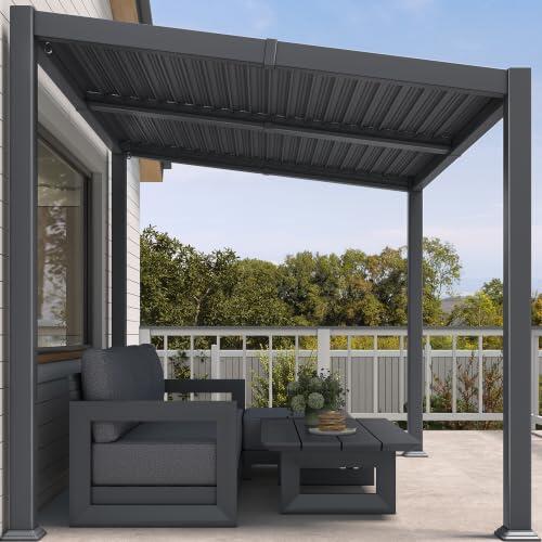 Transforma tu jardín: Análisis de la pérgola bioclimática PURPLE LEAF de 2,5 x 3 metros