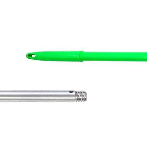 PAMEX - Palo 140Cm Aluminio Reforzado 0.75Mm - 12 Unidades (Verde)