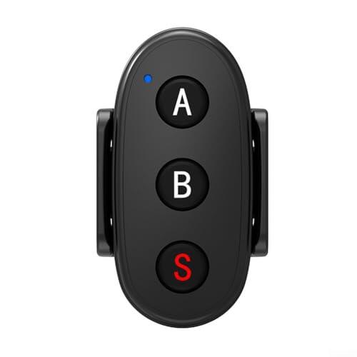 Sawhamale Mando a distancia inalámbrico de cámara de acción para DJI Action Series e Insta-360, control remoto para cámara de acción al aire libre, Vlog, viajes, filmación, control remoto inalámbrico
