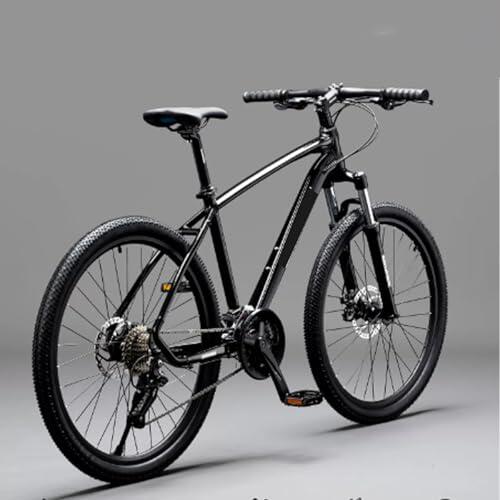 KIBONCY Bicicleta de montaña, Bicicleta de Carreras con Engranajes de aleación de Aluminio for Hombres, Mujeres y Estudiantes Adultos(D,27.5-Inch)