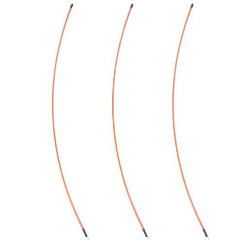 Paquete de 3 antenas de seguimiento de perros de largo alcance naranja Blaze para Garmin T5 TT15 TT15X T20 DC50 Collares, 150-160 MHz VHF Antenas flexibles de repuesto extendido, 23 pulgadas/59 cm