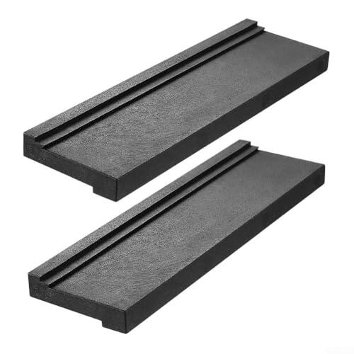Paquete de 2 bloques de roscado tipo Z para instalación de pisos, 3 pulgadas, para herramienta de borde ultrafina de 0.5 mm para herramienta de borde para madera maciza laminada de vinilo, para bloque
