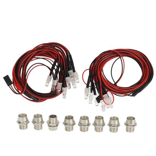 Ilumina tu Coche RC: Guía Completa del Kit de 8 LEDs Universales de 5 mm