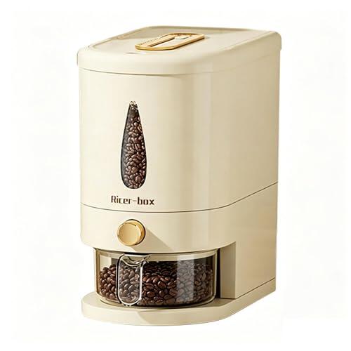 Genérico Recipiente Para Harina,Contenedor hermético a prueba de humedad 5 kg - Recipiente de harina con taza medidora,Arroz, Cereales, Avena, Soja, Pienso