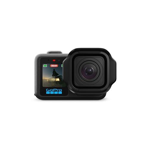 GoPro Mission 1: Cámara de acción cinematográfica con vídeo 8K30, Fotos de 50 MP, Sensor de 1", Rendimiento avanzado en Condiciones de Poca luz, estabilización HyperSmooth y transmisión en Directo