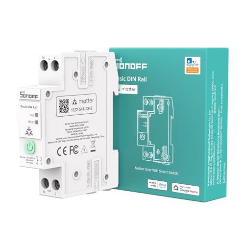 Automatización y Control Eléctrico Avanzado: Análisis del SONOFF Basic DIN Rail