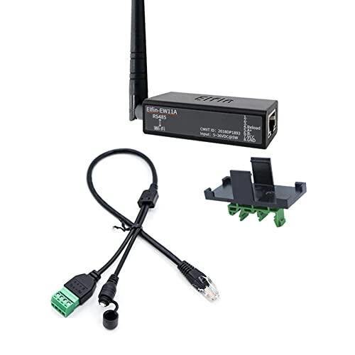 Xnuiasqe Convertidor de MóDulo de Servidor de Dispositivo de Puerto Serie RS485 una WiFi -EW11A-0 Transferencia de Datos de Protocolo Modbus una TravéS de WiFi