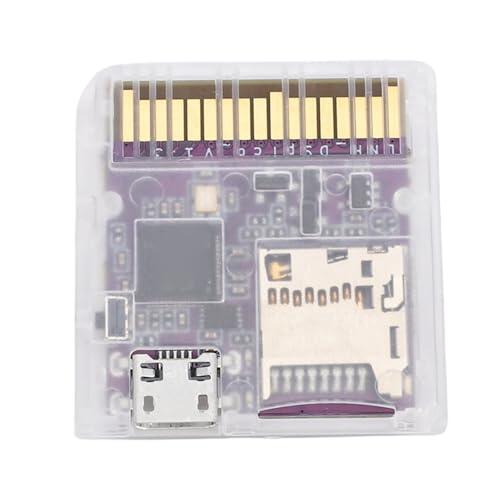 Yanmis Cartucho de Copia de Seguridad para Juegos, Diseño de Código Abierto para NDS DSi 3DS con Fuente de Alimentación Dual, Soporte de Velocidad de 6 MB, Modos DS DSi