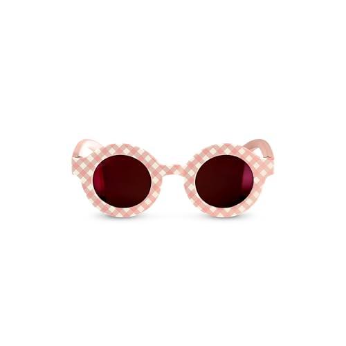 SUAVINEX, Gafas de Sol para Bebés de 0 a 12 Meses, Polarizadas, con Filtro UV400, Cat. 3, 100% Protección Rayos UVA y UVB, Funda Incluida, Muy Flexibles y Ligeras, Redondas Studio 2026, Color Rosa
