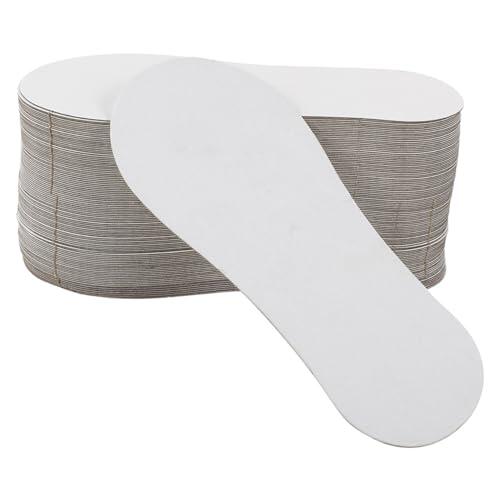 VILLCASE 50 Piezas de Cartón para Organizar Calcetines Invisibles y Medias, Soporte de Papel Blanco Diseño Versátil y Acabado Liso para Uso en Casa