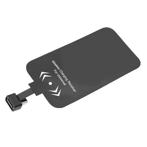 Omquot Receptor de Carga Inalámbrico Tipo C, Módulo Delgado para Teléfonos USB Tipo C
