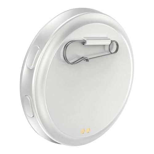 Pin de insignia digital con pantalla táctil HD BT 6.0 de 1.7 pulgadas, regalo electrónico único para fanáticos del anime para mochilas y convenciones
