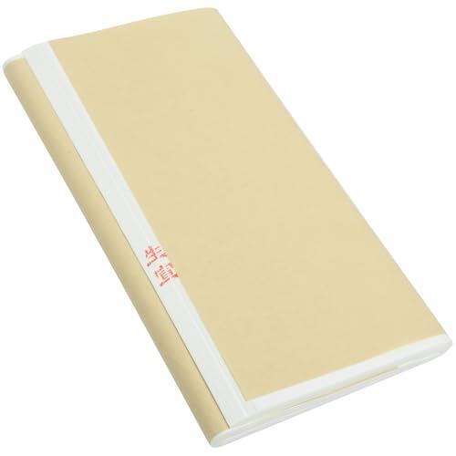DOITOOL de Papel de Arroz Rectangular Papel Duradero 100 Portátil y para Caligrafía China y Acuarela para Manualidades y Dibujo Artístico