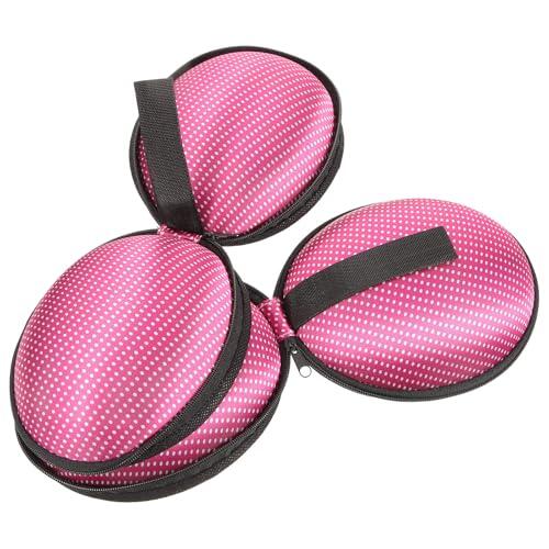 OUNONA Bolsa de Almacenamiento para Ropa Interior Que Se Puede Colgar Pared 2 Piezas Pequeña Estuche de Práctico Color Aleatorio para Sujetadores de Nylon