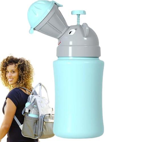 Urinario De Viaje Niños - Orinal Portátil Bebé Antifugas - Botella Emergencia Unisex Para Coche Y Actividades Exterior | Aseo Móvil,Padres,Mejora Higiene Y Facilita Entrenamiento Para Ir Al Baño