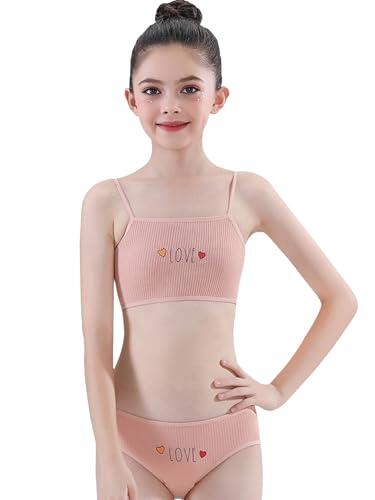 inhzoy Niña Décadas Ejercicio Transpirable Hija Pijama Entrenamiento Aire Comoda Patinaje Clases Naranja 7-11 años