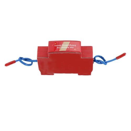 Dispositivo de extinción de incendios en aerosol térmico, supresión automática de incendios para armario eléctrico, boquilla dual activada a 170 °C para caja de medidor de cargador de vehículos