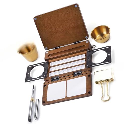 La Paleta Plegable: Eficiencia para el Artista en Movimiento