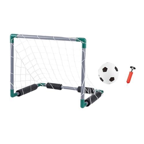 Fiocias Portería de Fútbol de Piscina de 2 Piezas, Juego de Waterpolo Portátil, Objetivo Flotante, Construcción Estable, Desmontable, para Fiestas de Cumpleañ, Soltero, Individual