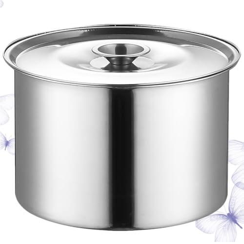 Artibetter Tarro de Condimentos Seguro y Funcional con Tapa de Acero Inoxidable Recipiente para y Especias, Diseño Moderno para Cocina, Hogar y Buffet