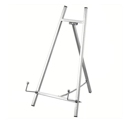 Caballete de Arte de Metal plegable con soporte de trípode estable, Ideal para estudiantes, soporte de dibujo de escritorio, trípode, pintura plegable ajustable