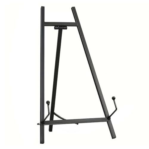 Caballete de Arte de Metal plegable con soporte de trípode estable, Ideal para estudiantes, soporte de dibujo de escritorio, trípode, pintura plegable ajustable