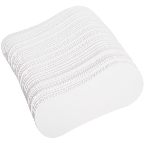 Warmhm 50 Piezas de Tabla para Envolver Calcetines de Papel Blanco para Gestión de Calcetines Invisibles y Footboard, Uso en Casa, Práctico y Conveniente