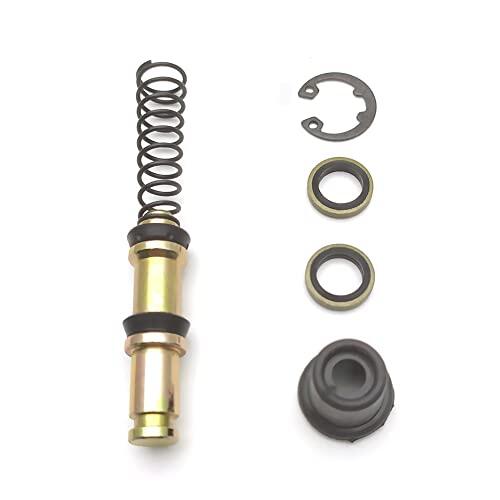 Bomba de freno, cilindro maestro, pistón, sello de aceite, Kit de reparación de cuenco de cuero para motocicleta delantera y trasera de 14mm, 12,7mm y 11mm(14MM)