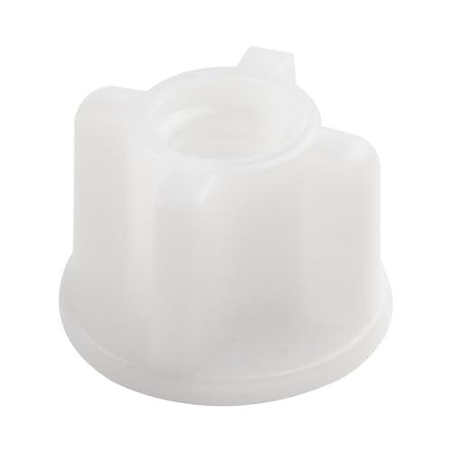 EaseSunny Tornillos de bisagra para asiento de inodoro, kit de tornillos de fijación, accesorios de repuesto, piezas de reparación, plástico duradero, diseño antideslizante, 2 pares para mantenimiento