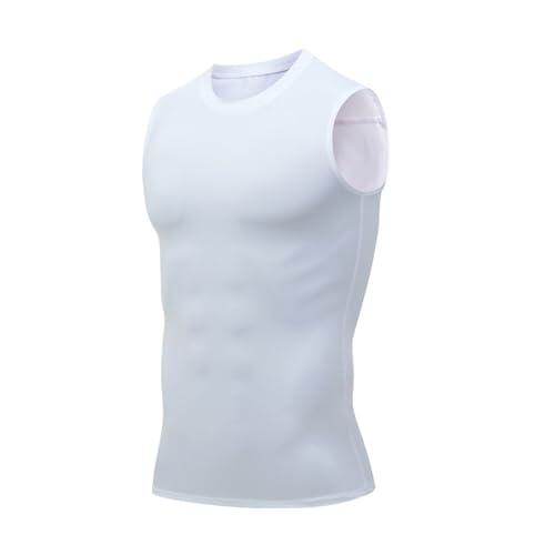 Camiseta de compresión para hombre, camiseta funcional transpirable, camiseta de compresión de secado rápido, camiseta de entrenamiento que realza los músculos, camiseta deportiva ligera para fitness