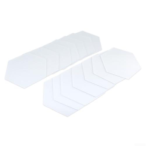 22 almohadillas transparentes de agarre para tabla de surf, calcomanías de tracción antideslizantes para personalización de bricolaje, hojas antideslizantes de vinilo transparente para tablas de surf