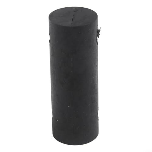 QOXEZY Junta de tendón de goma de repuesto para windsurf, mástil, pie, buje de vela, pieza de reparación, conector negro, 5,6 cm de longitud, 2 cm, diámetro de 6 mm, tamaño del agujero interior