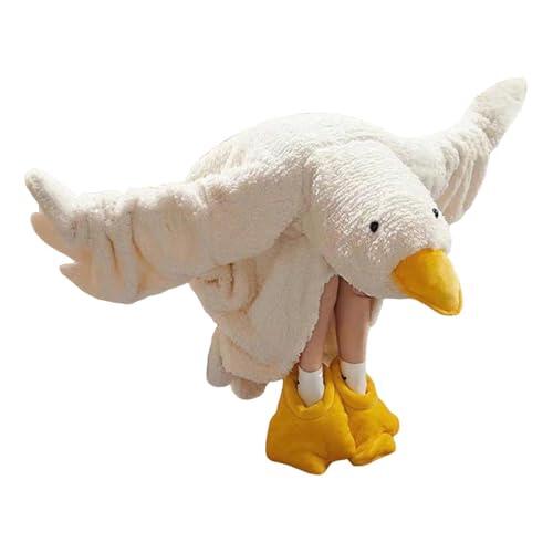 Mono Pato para Adultos Niños, Manta con Capucha depato De Gran Tamaño